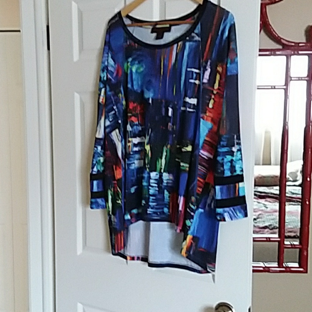 Pleats collections colorful camisole/ tunic